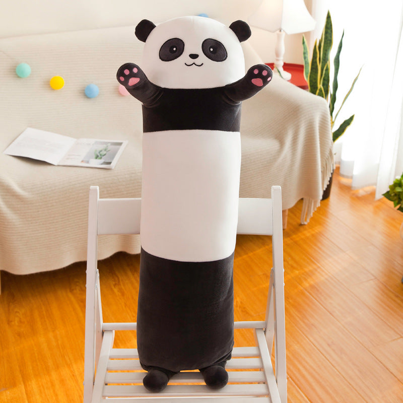 90CM Long Panda Koala Pillow Plush Toys Soft Stuffed Animal Dolls Mascot Birthday Xmas Gift