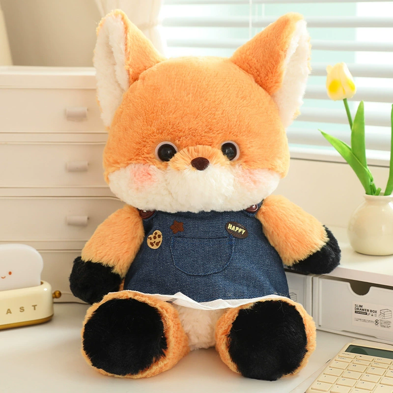 50CM Kawaii Bear Rabbit Cat Fox Dog Wolf Elephant Soft Stuffed Dolls Animals Plush Toys For Kids Xmas Gift Home Decor