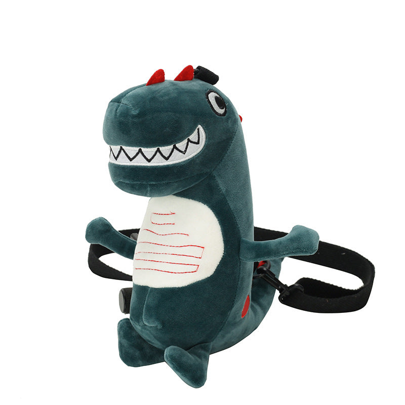 29CM Dinosaur Plush Shoulder Bags Crossbody Bag Backpack School Bags Rucksack Cartoon Soft Stuffed Gift