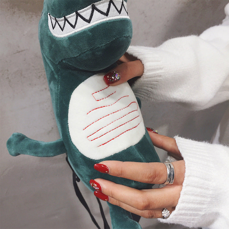 29CM Dinosaur Plush Shoulder Bags Crossbody Bag Backpack School Bags Rucksack Cartoon Soft Stuffed Gift
