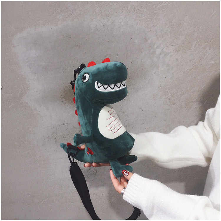 29CM Dinosaur Plush Shoulder Bags Crossbody Bag Backpack School Bags Rucksack Cartoon Soft Stuffed Gift