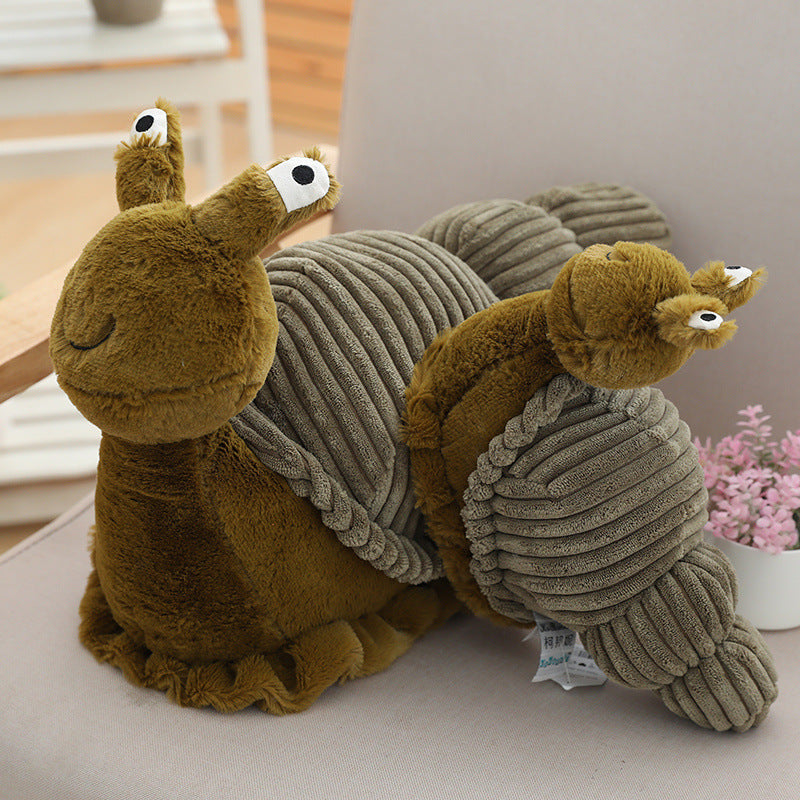 40CM Cute Snails Stuffed Animal Toy Cartoon Soft Stuffed Animals Dolls Mascot Birthday Xmas Gift