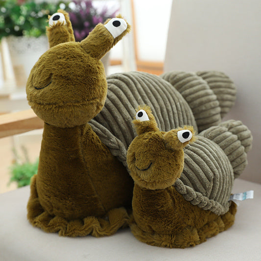 40CM Cute Snails Stuffed Animal Toy Cartoon Soft Stuffed Animals Dolls Mascot Birthday Xmas Gift
