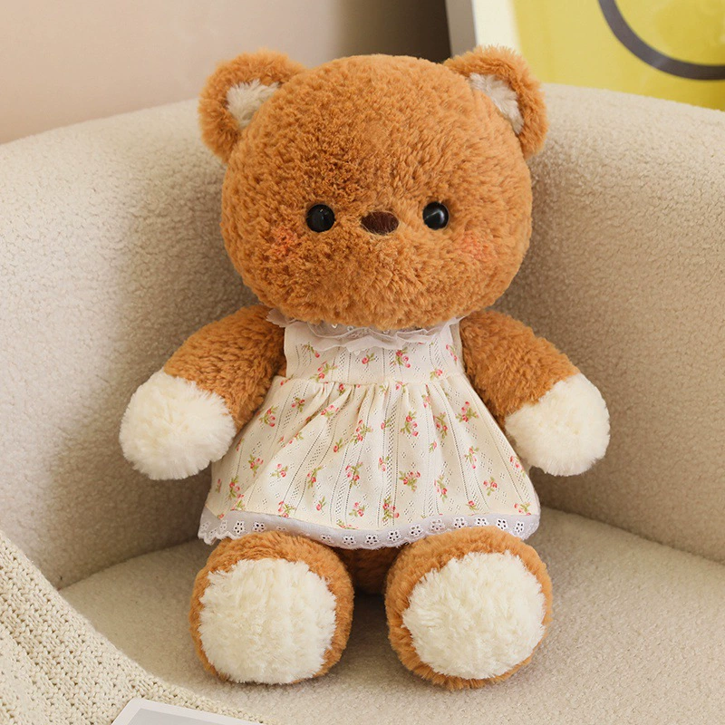 50CM Kawaii Bear Rabbit Cat Fox Dog Wolf Elephant Soft Stuffed Dolls Animals Plush Toys For Kids Xmas Gift Home Decor