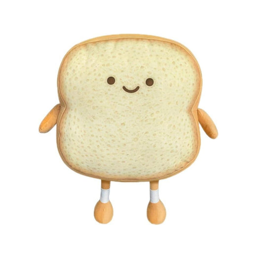18CM Cute Toast Bread Soft Plush Toy Stuffed Food Dolls Birthday Gift For Kids Xmas Mascot