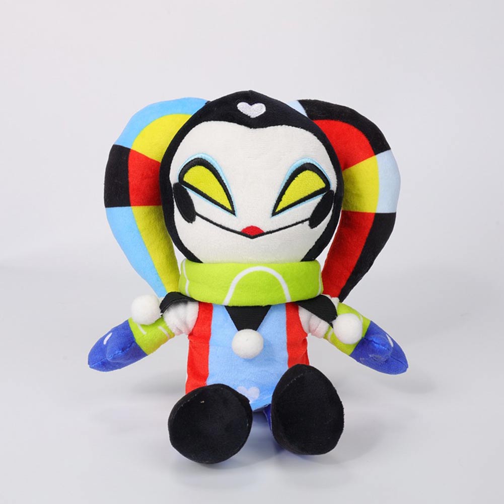 30CM Fizzarolli Clown Cosplay Plush Toys Cartoon Soft Stuffed Dolls Mascot Birthday Xmas Gift