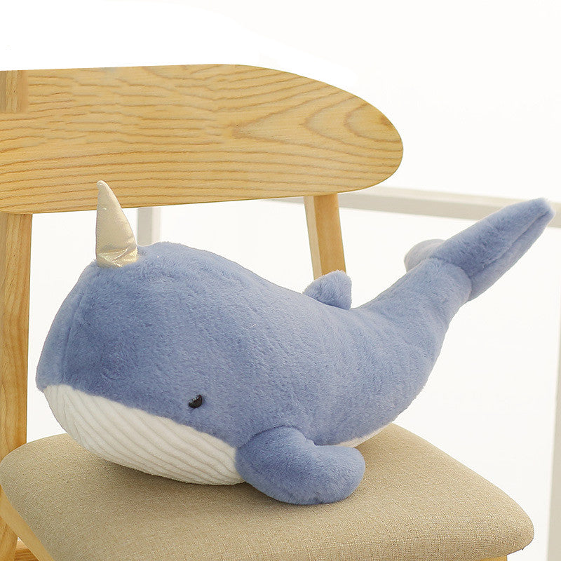 120CM Cute Fat Shark Whale Soft Sleep Pillow Plush Stuffed Toy Ocean Animals Dolls Mascot Birthday Xmas Gift