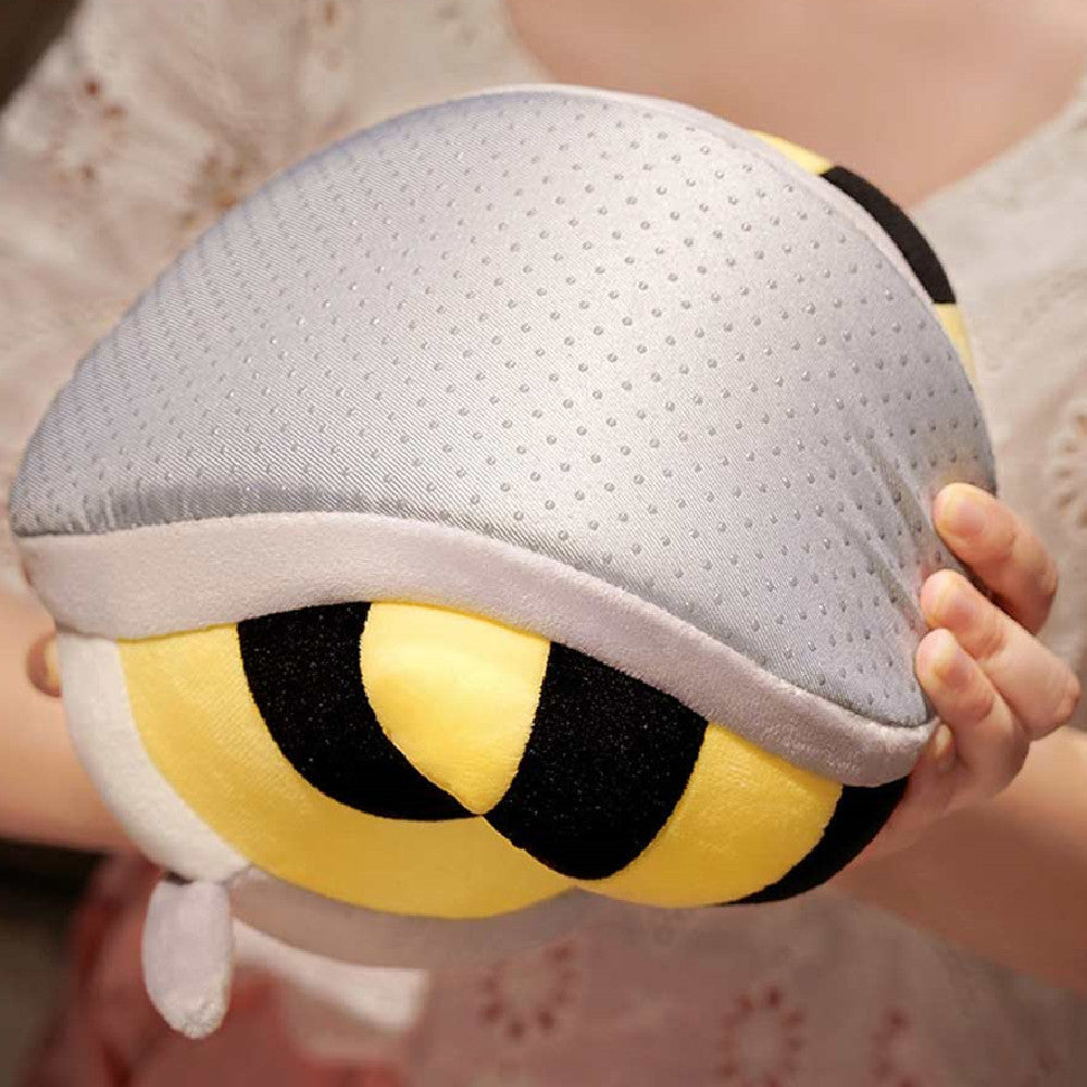 Carton Shark Bee Animals Plush Slipper Shoes For Adult Winter Warm Cozy Fluffy House Slippers Plush Shoes