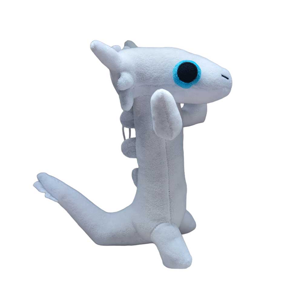 25CM Dancing Dragon Black And White Cosplay Plush Toys Cartoon Soft Stuffed Dolls Mascot Birthday Xmas Gift