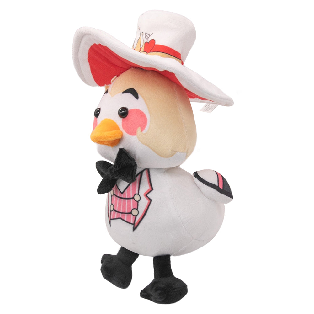 25CM Lucifer Duck Cosplay Plush Toys Cartoon Soft Stuffed Dolls Mascot Birthday Xmas Gift