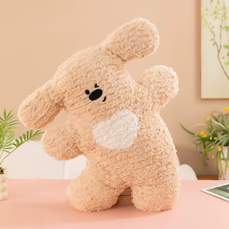 55CM Happy Dog Soft Stuffed Dolls Animals Plush Toys For Kids Xmas Gift Home Decor