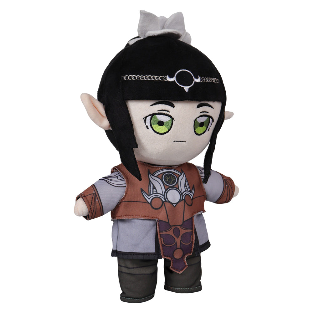 32CM Brown Shadowheart Cosplay Plush Toys Cartoon Soft Stuffed Dolls Mascot Xmas Gift