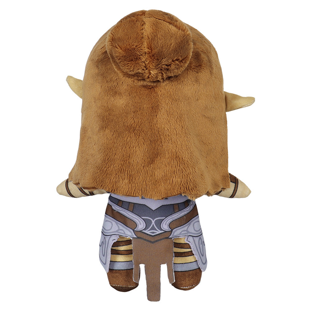 Yellow Lae'zel Cosplay Plush Toys Cartoon Soft Stuffed Dolls Mascot Xmas Gift