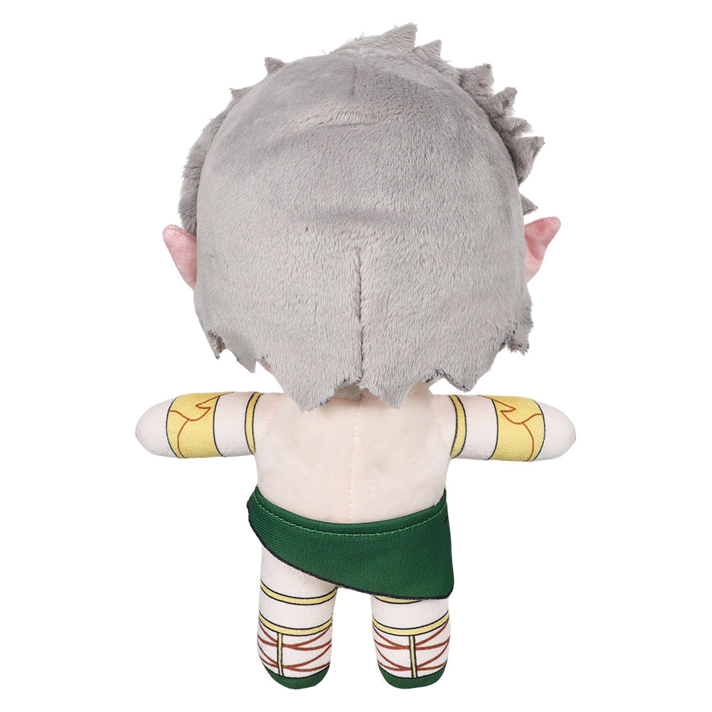 18CM Astarion Green Skirt Cosplay Plush Toys Cartoon Soft Stuffed Dolls Mascot Xmas Gift