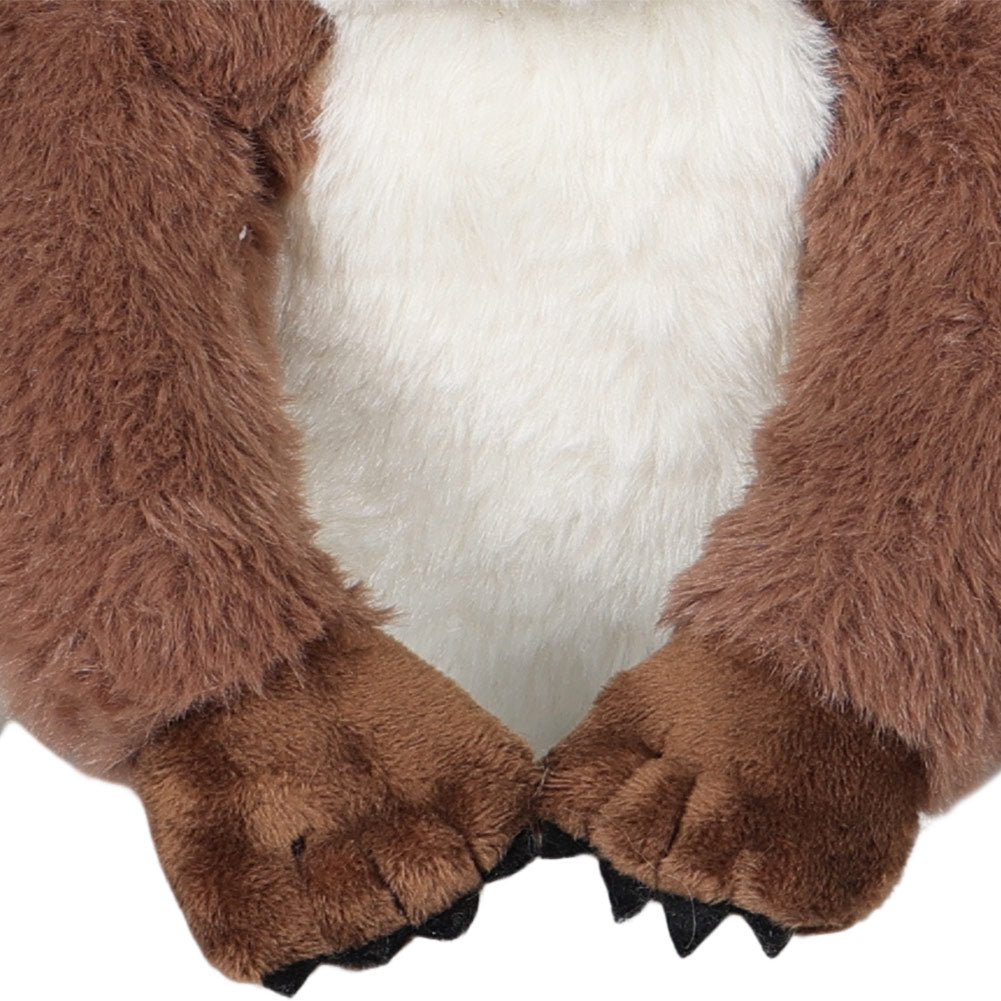 24CM Sitting Brown Bear Cute Owlbear Cosplay Plush Toys Cartoon Soft Stuffed Animals Dolls Mascot Xmas Gift
