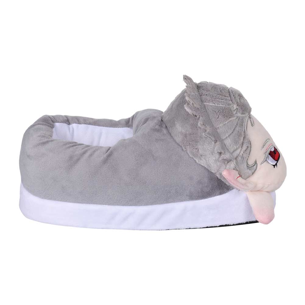Gray Astarion Plush Slipper Shoes For Adult Winter Warm Cozy Fluffy House Slippers Plush Shoes