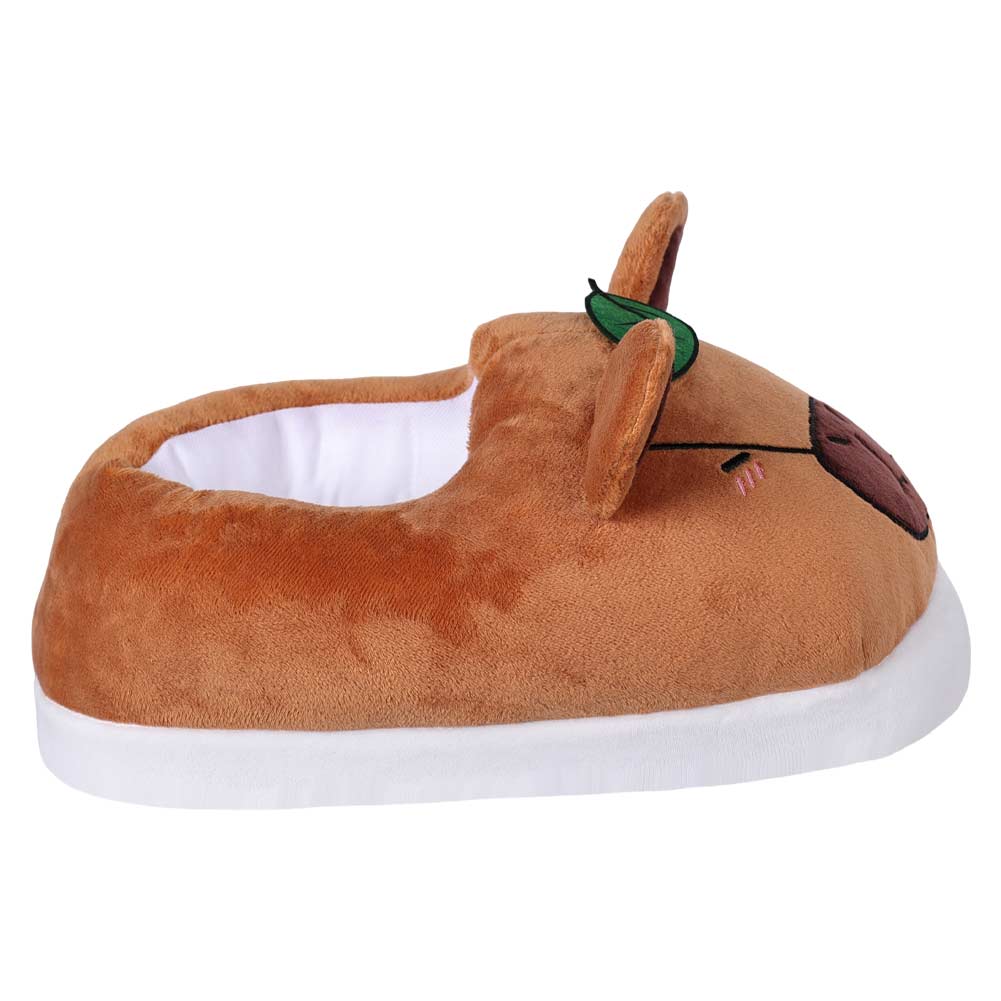 Kawaii Capybara Slippers Winter Warm Cozy Animal Fluffy House Slippers Plush Shoes Original Design - Tittaty
