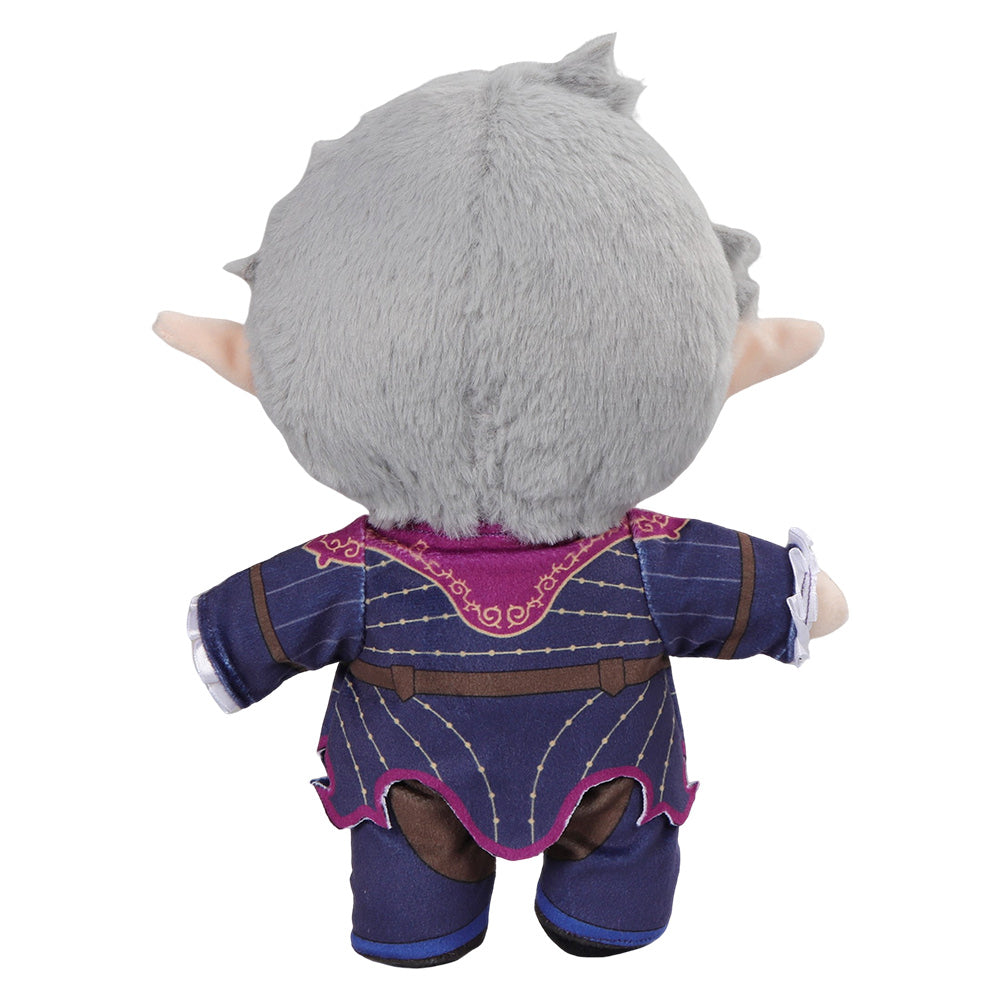 28CM Blue Astarion Cosplay Plush Toys Cartoon Soft Stuffed Dolls Mascot Xmas Gift
