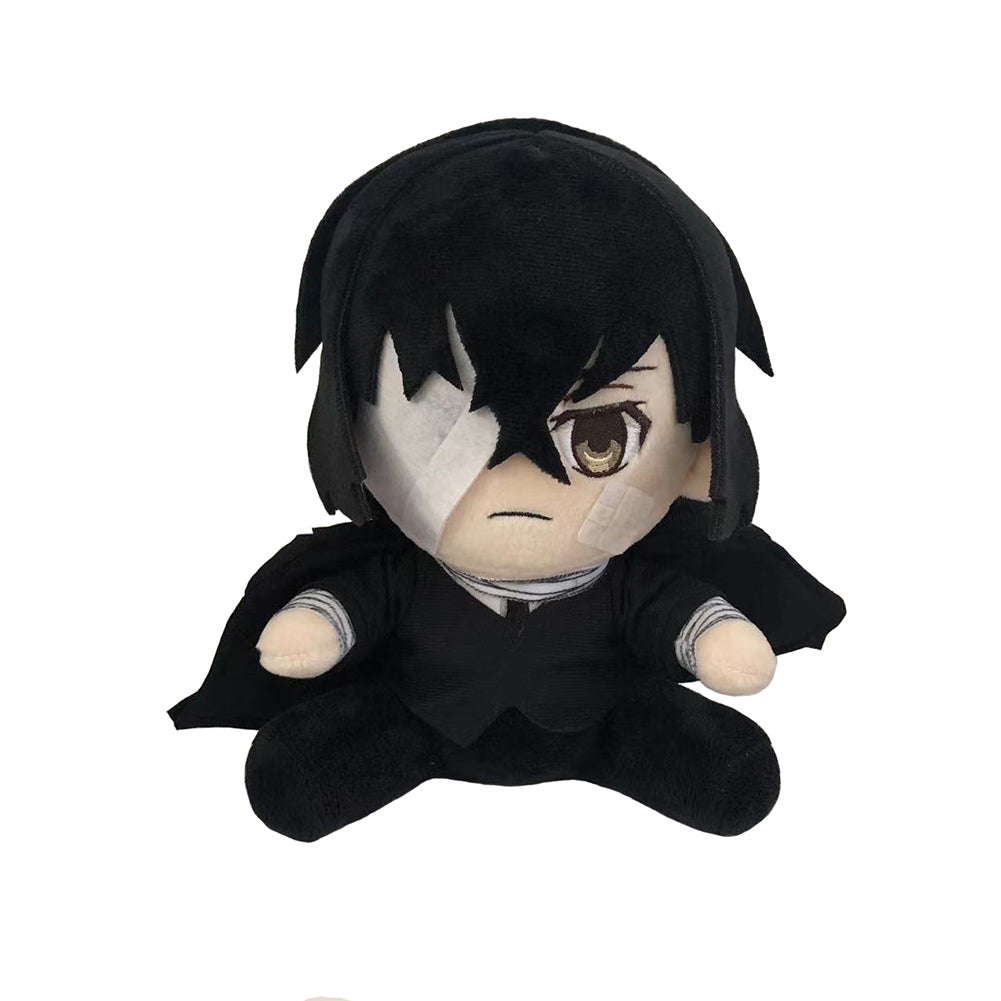 20CM Dazai Osamu Cosplay Plush Toys Cartoon Soft Stuffed Dolls Mascot Birthday Xmas Gift