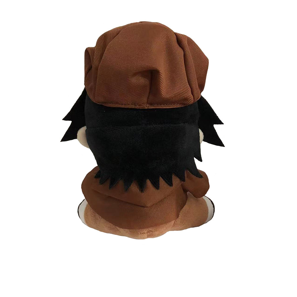 20CM Dazai Osamu Cosplay Plush Toys Cartoon Soft Stuffed Dolls Mascot Birthday Xmas Gift