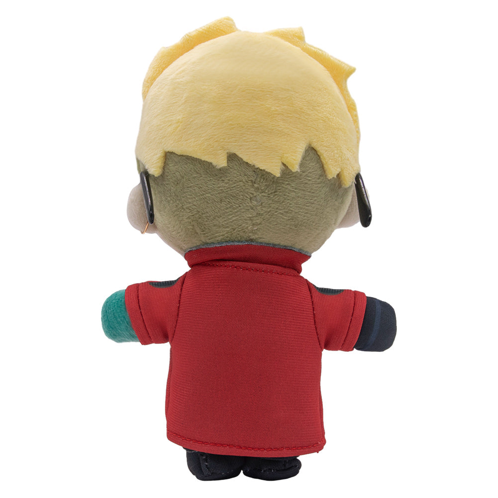 17CM Vash The Stampede Red Cosplay Plush Toys Cartoon Soft Stuffed Dolls Mascot Xmas Gift