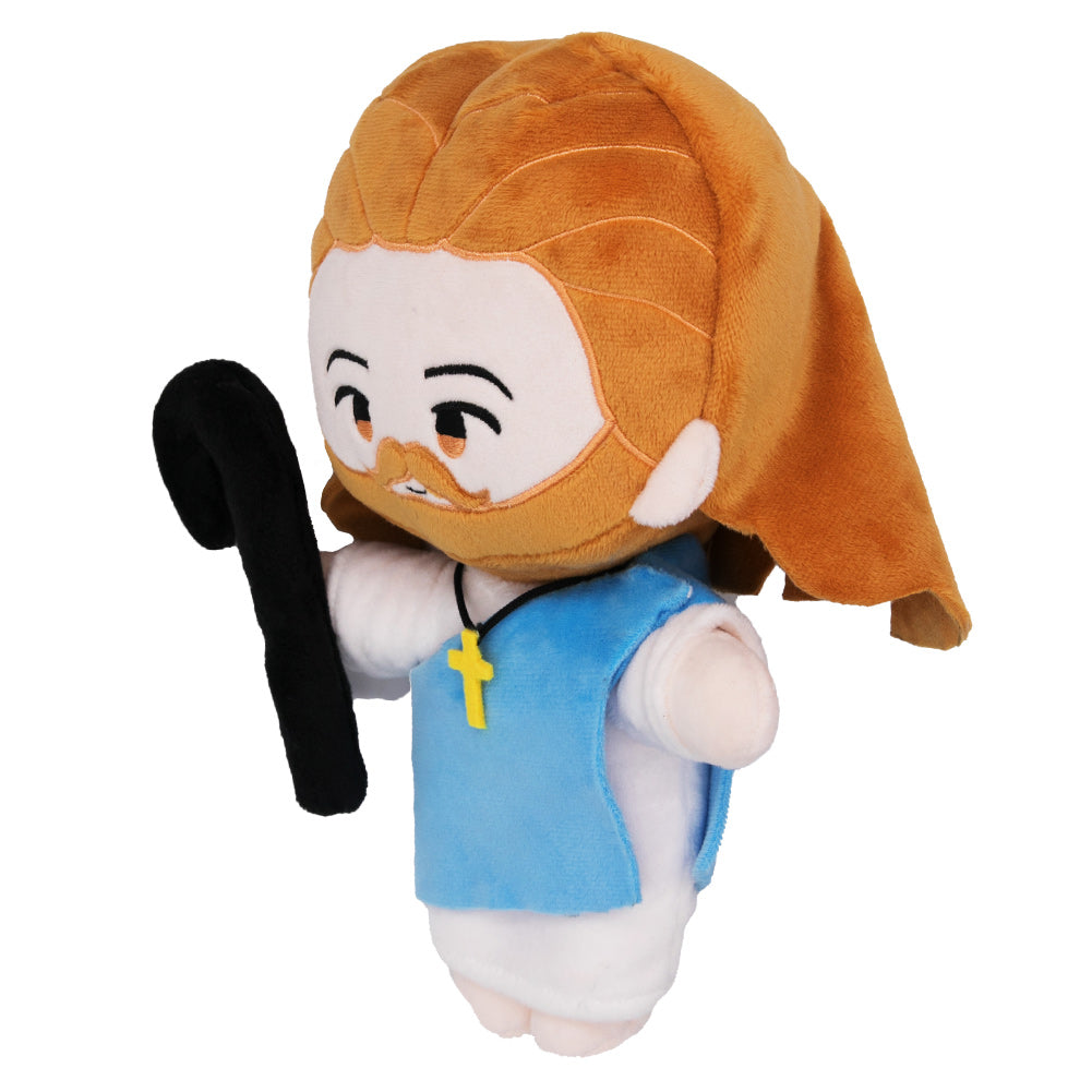 23CM Blue Jesus Stuffed Doll Plush Toy Soft Birthday Gift For Kids Mascot Home Decor-Original