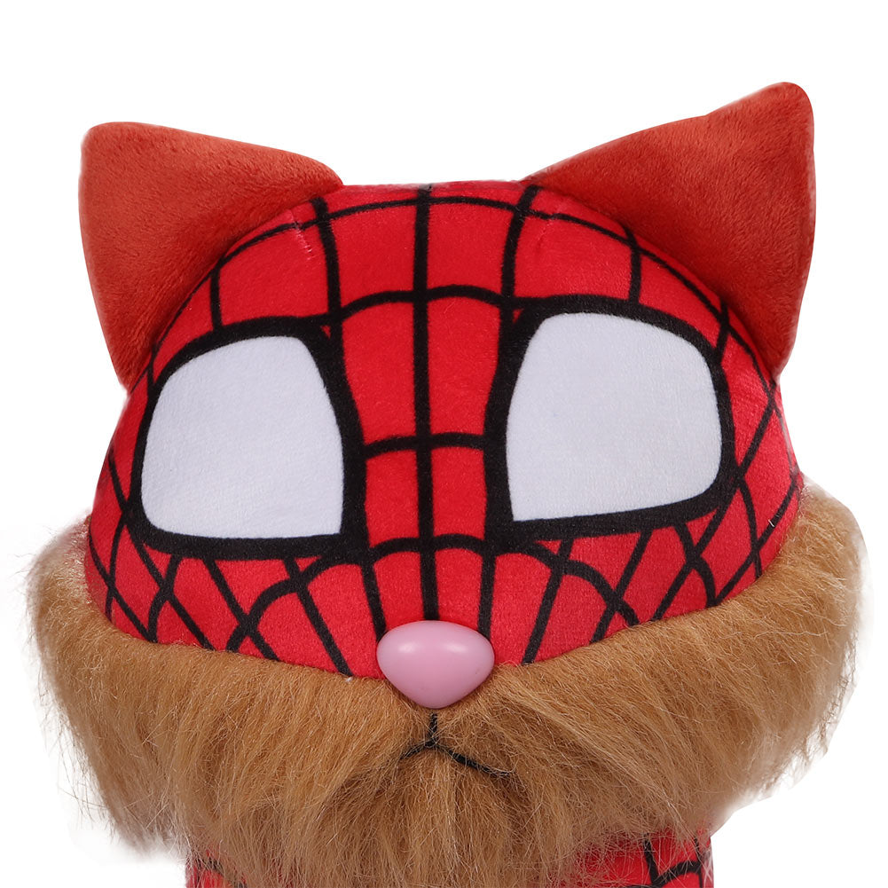 Cartoon Spider Cat Plush Toys Soft Stuffed Animal Dolls Mascot Birthday Xmas Gift Halloween Props