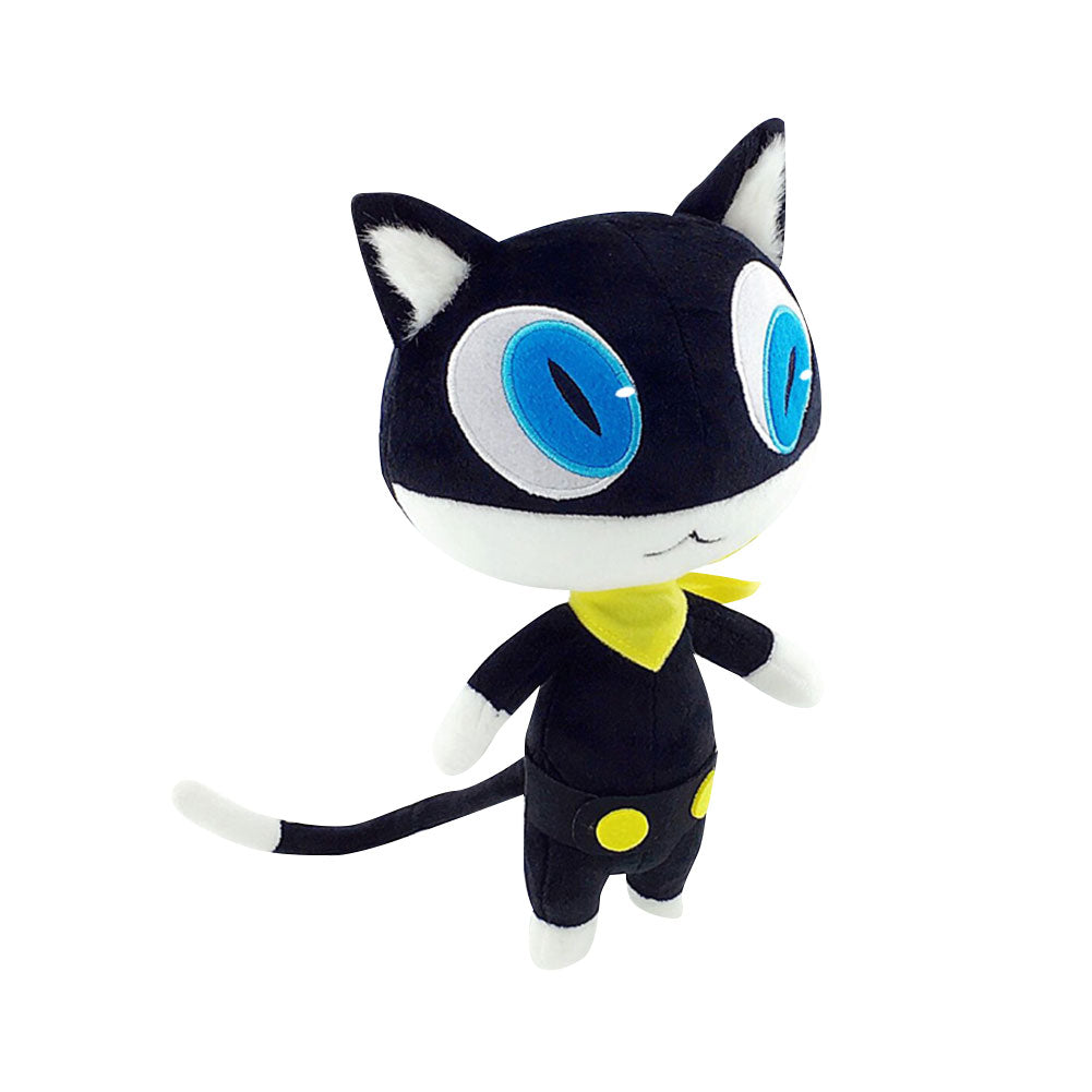 Blue Eyes Black Cat Pet Animals Plush Toys Cartoon Soft Stuffed Dolls Mascot Birthday Xmas Gift