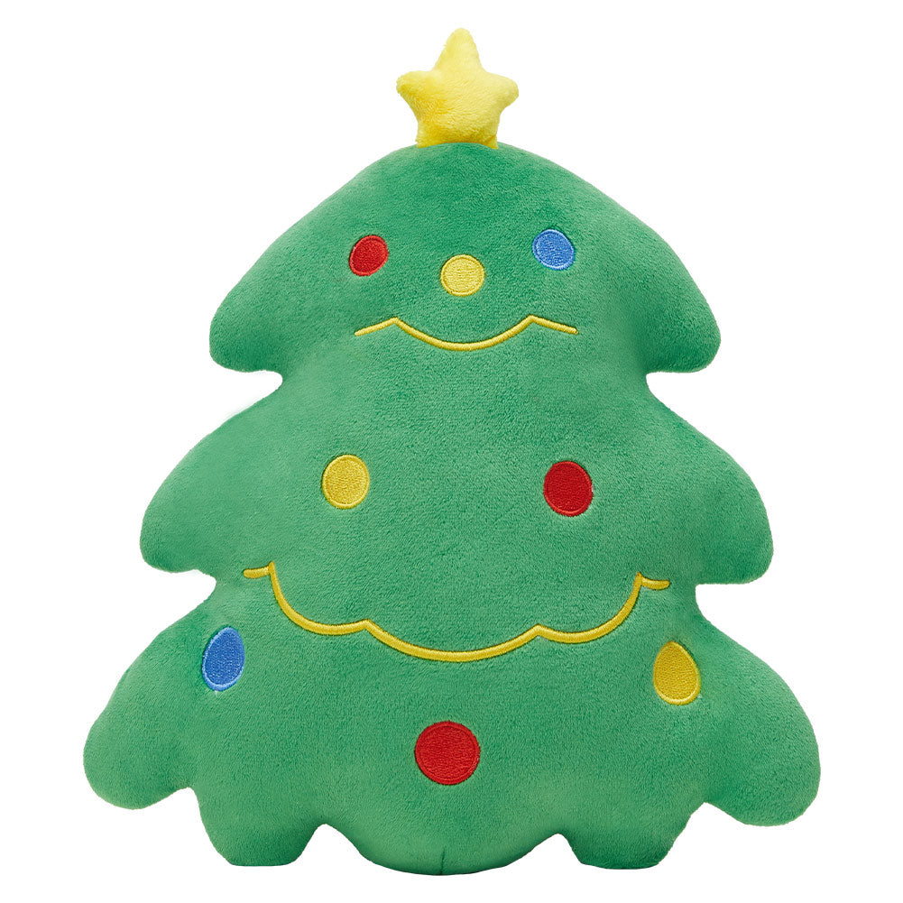 30CM Cute Christmas Tree Cat Soft Plush Toy Stuffed Dolls Birthday Gift For Kids Xmas Mascot - Original