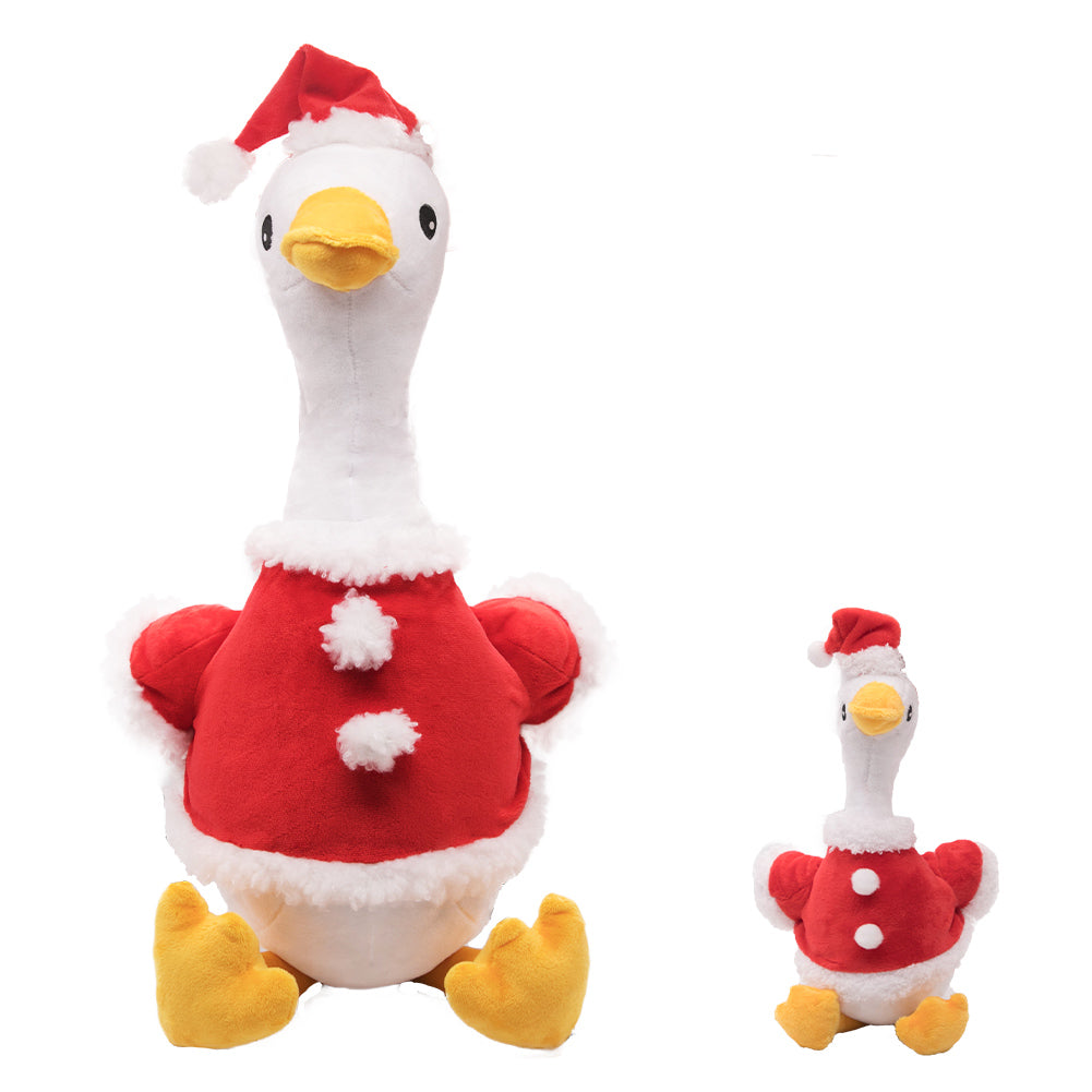 60CM Christmas Goose Duck Stuffed Animal Pillow Dolls Plush Toy For Girls Boys Birthday Xmas Gifts-Original