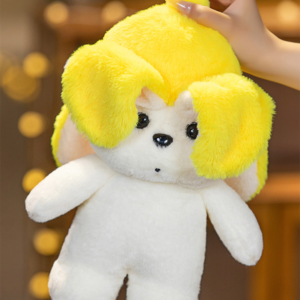 Cute Yellow Banana Dog Animals Cosplay Plush Toys Cartoon Soft Stuffed Dolls Mascot Birthday Xmas Gift