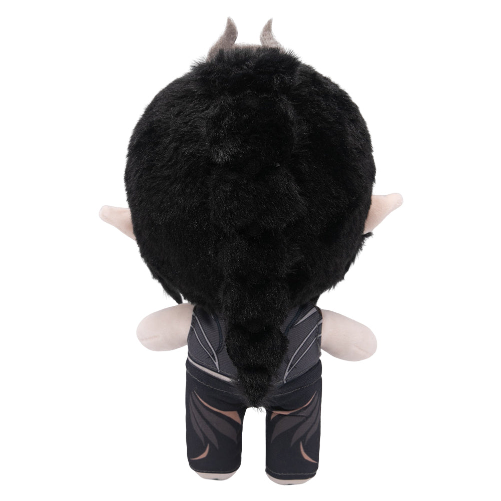 26CM Shadowheart Black Cosplay Plush Toys Cartoon Soft Stuffed Dolls Mascot Xmas Gift