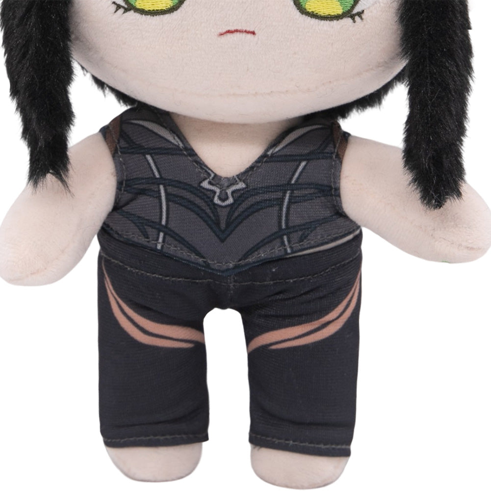 26CM Shadowheart Black Cosplay Plush Toys Cartoon Soft Stuffed Dolls Mascot Xmas Gift