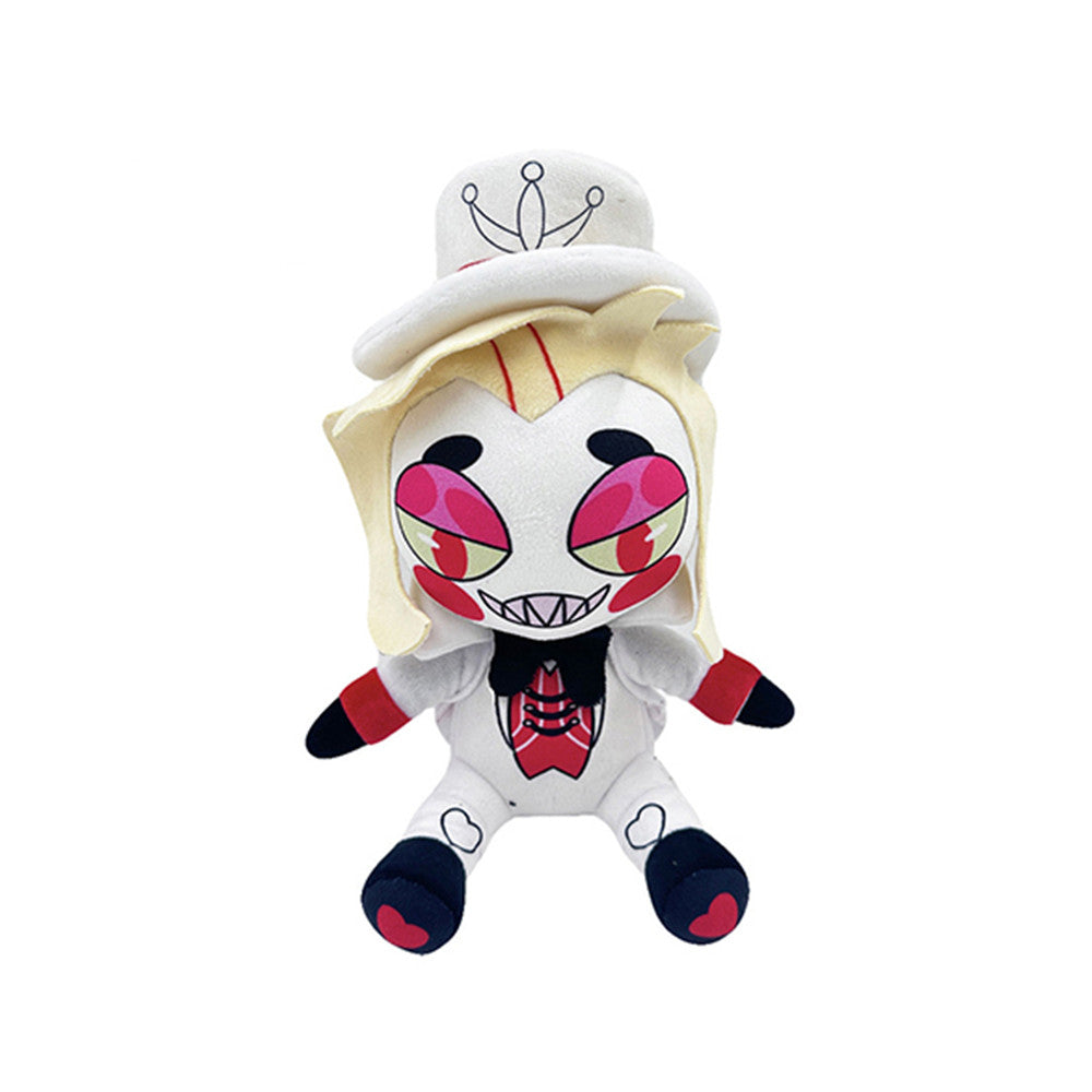 28CM Lucifer Cosplay Plush Toys Cartoon Soft Stuffed Dolls Mascot Xmas Gift For Kids