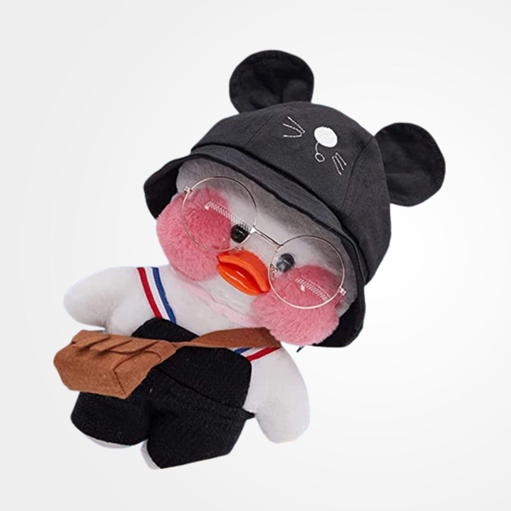 Cartoon Black Duck Soft Toy Christmas Kawaii Toy Birthday Gift For Kids Baby Mascot Halloween Xmas Dolls Gifts Stuffed Animals