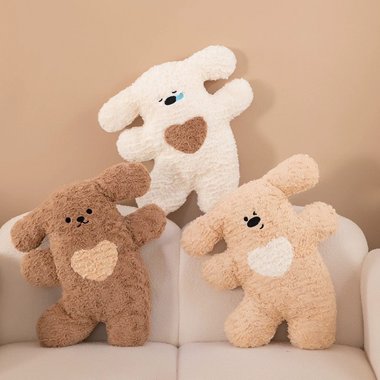 55CM Happy Dog Soft Stuffed Dolls Animals Plush Toys For Kids Xmas Gift Home Decor