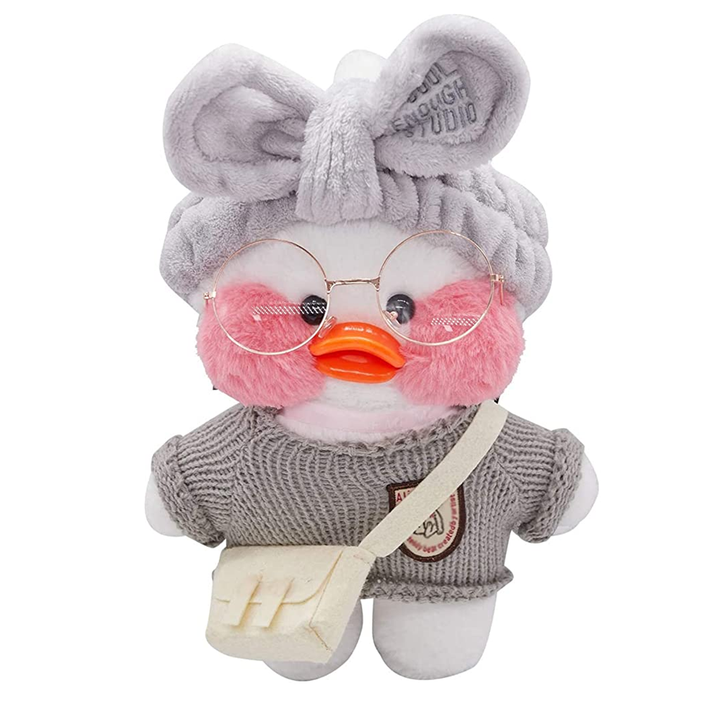 Cartoon White Duck Soft Toy Christmas Kawaii Toy Birthday Gift For Kids Baby Mascot Halloween Xmas Dolls Gifts Stuffed Animals