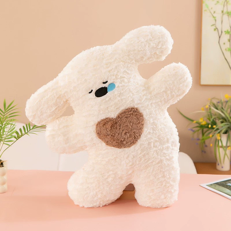 55CM Happy Dog Soft Stuffed Dolls Animals Plush Toys For Kids Xmas Gift Home Decor