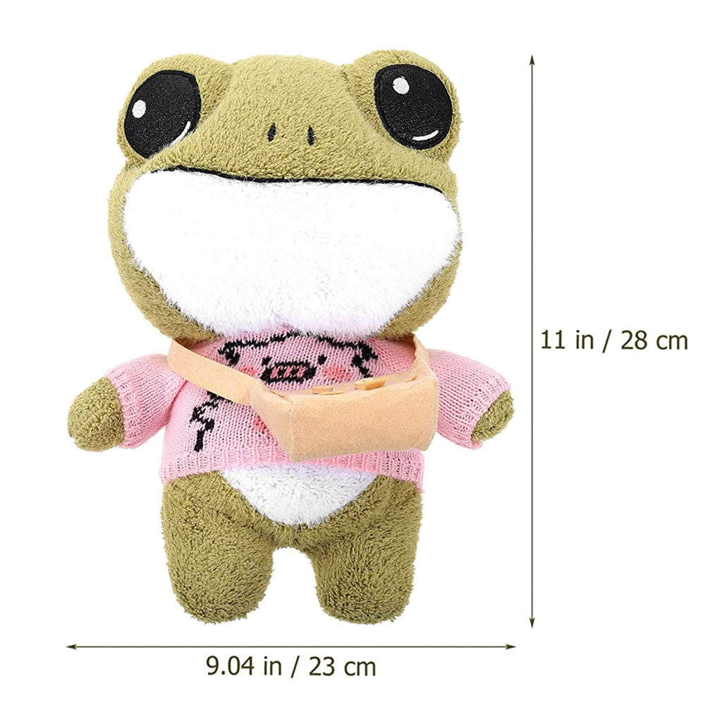 Lovely Pink Frog Soft Dolls Kids Kawaii Stuffed Animals Toys Stuffed Animals Birthday Christmas For Baby Mascot Halloween Gifts