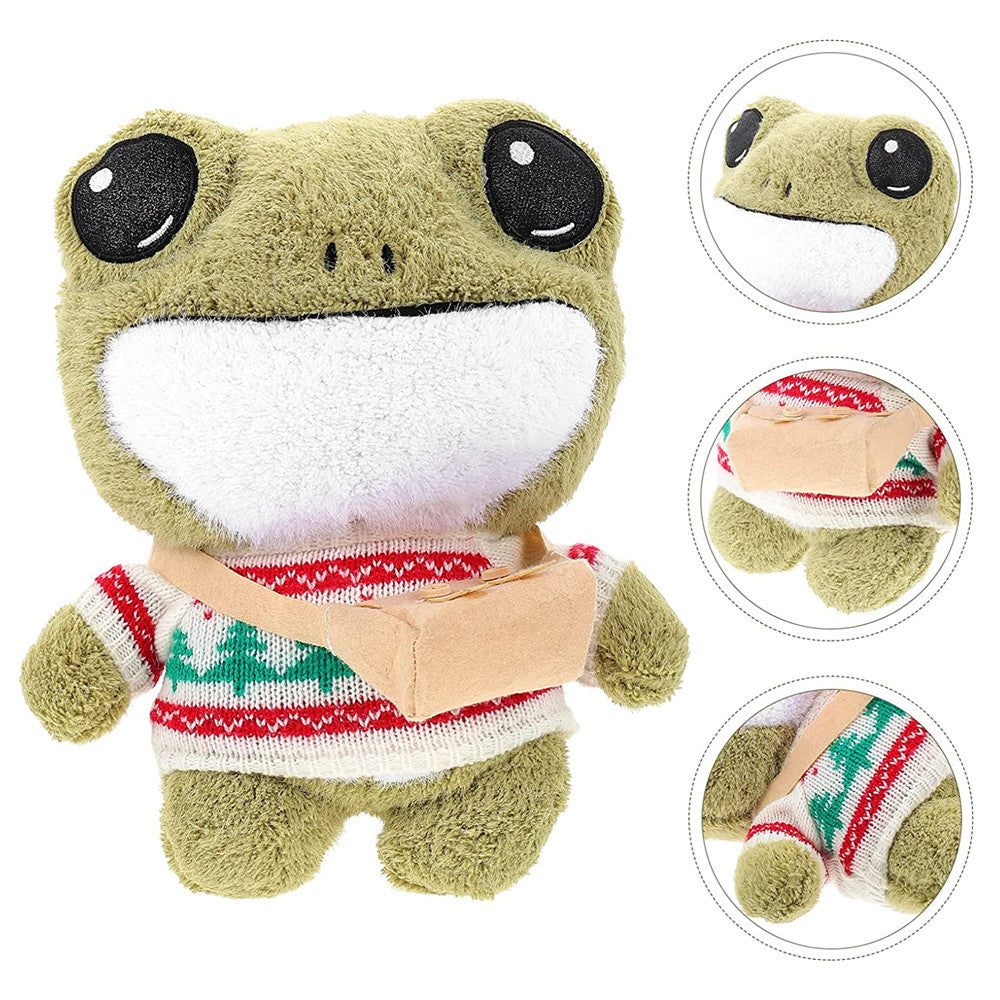 Lovely Frog Soft Dolls Kids Kawaii Stuffed Animals Toys Animals Birthday Christmas For Baby Mascot Halloween Gifts