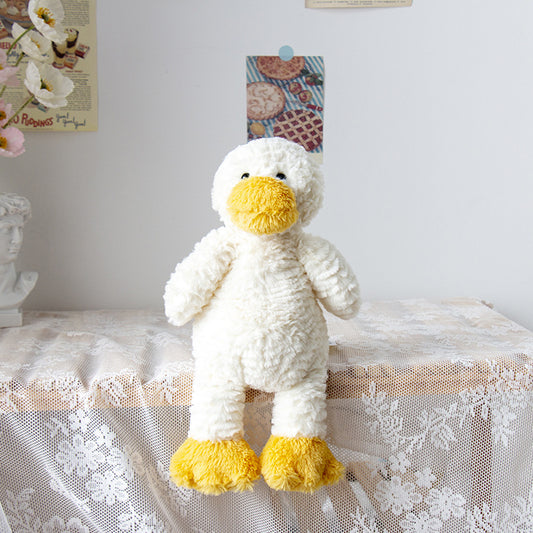 32CM Cute Duck Soft Plush Toys Cartoon Stuffed Animals Dolls Mascot Kids Birthday Xmas Gift Home Decor