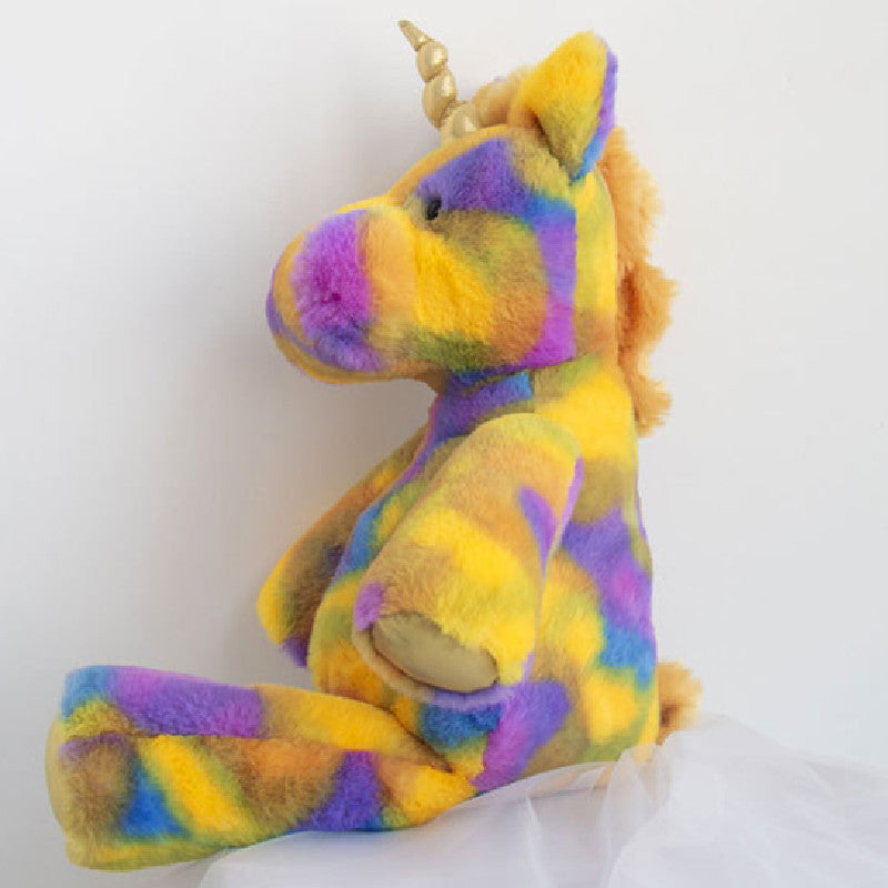 55CM Colorful Unicorn Stuffed Animal Pillows Toy Cartoon Soft Stuffed Animals Dolls Mascot Birthday Xmas Gift