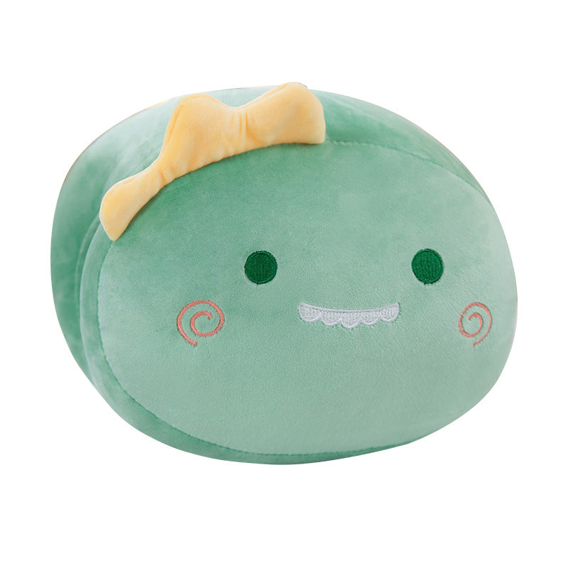 23CM Animals Dolls Cute Cartoon Plush Dinosaur Hand Warmers Bag Soft Plush Pillow Winter Expressive Gift For Kids Adult