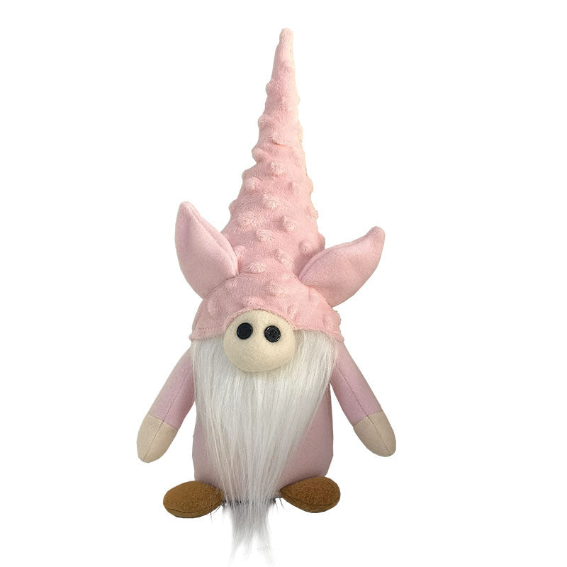 2PCS 32CM Halloween Pink The Gnome Figurine Dolls Toy Xmas Gifts Mascot Festival Home Decor