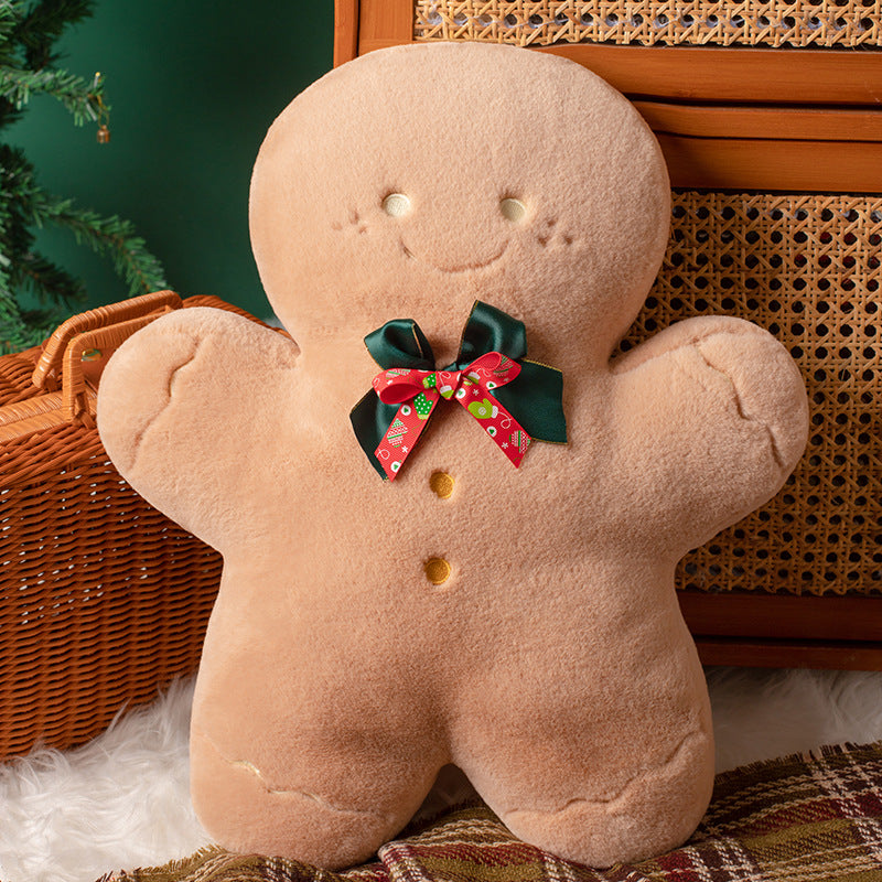 45CM Santa Claus/Christmas Tree/Gingerbread Man Plush Toy Dolls Stuffed Birthday Xmas Gifts Christmas Decor