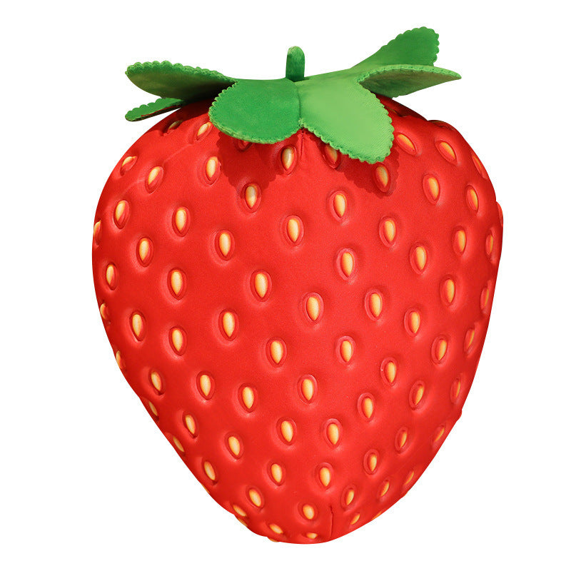 35CM Simulation Strawberry Stuffed Doll Fruit Plush Toy Soft Gift For Kids Chidren Home Decor