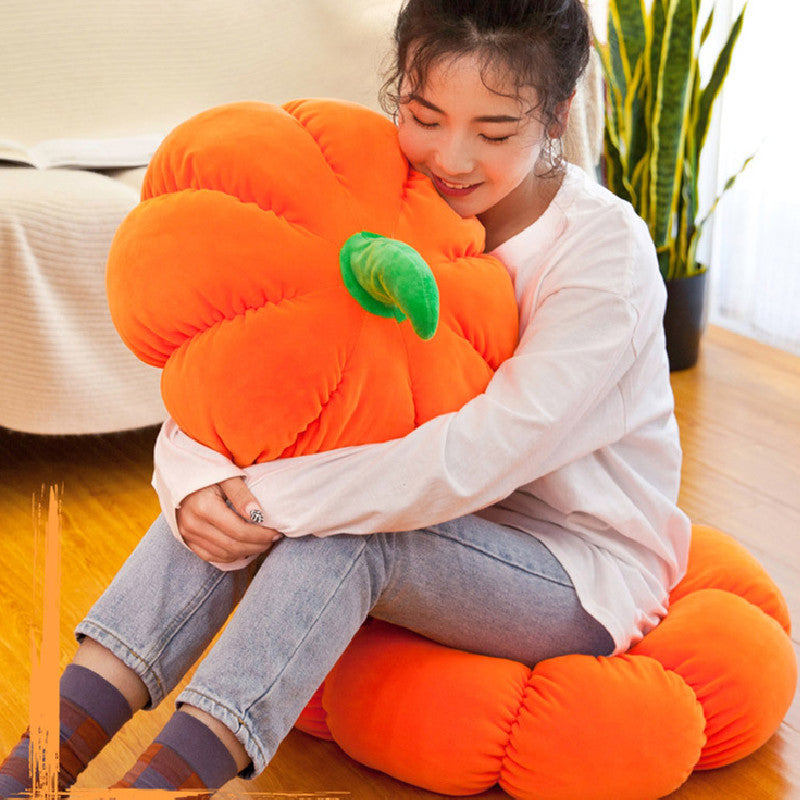60CM Pumpkin Pillow Plush Toys Cartoon Soft Stuffed Dolls Mascot Birthday Xmas Gift Halloween Decor