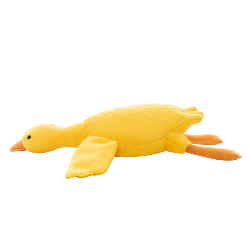 120CM Fat Geese Long Animal Pillow Plush Toys Cartoon Swan Soft Stuffed Dolls Mascot Birthday Xmas Gift