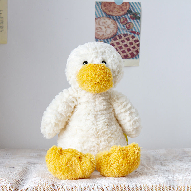 32CM Cute Duck Soft Plush Toys Cartoon Stuffed Animals Dolls Mascot Kids Birthday Xmas Gift Home Decor