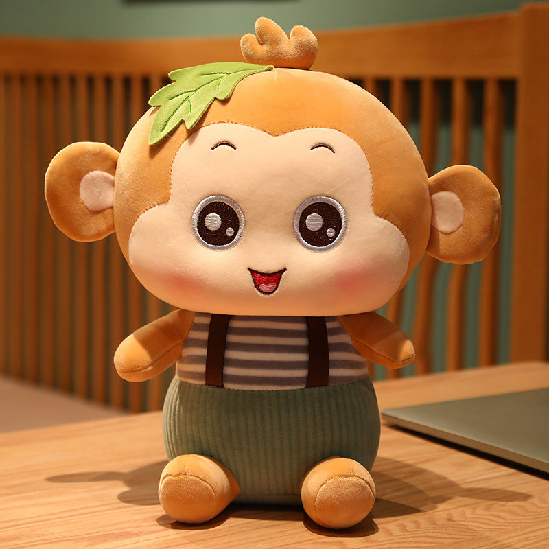 65CM Cute Monkey Dolls Stuffed Wild Animals Plush Pillow Toy For Kids Birthday Xmas Gifts